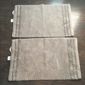 LC Lauren Conrad Bath Mats 100% Cotton EUC